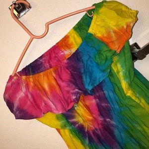 Tie die dress